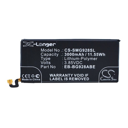 Bsc Preferred Samsung Galaxy S6 Edge SM-G928I SM- Mobile Phone Repl. Battery CS-SMG928SL
